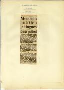 Momento político português