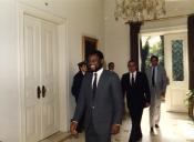 Almoço com embaixadores africanos