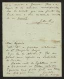 Carta de Joaquim de Araújo para Teófilo Braga