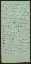 Carta de Teófilo Braga para Fabrício de Castro Diniz