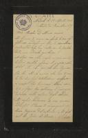 Carta de Antonio Padula a Teófilo Braga
