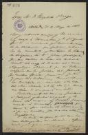 Carta de Ventura Ruiz Aguilera a Teófilo Braga