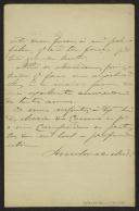 Carta de Anselmo de Morais para Teófilo Braga