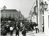 Fotografia de Américo Tomás por ocasião da visita oficial efetuada ao Algarve, de 10 a 14 de julho de 1965