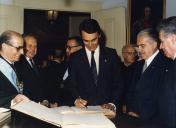 Visita de José Sarney a Portugal