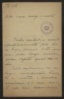 Carta de Abílio David a Teófilo Braga