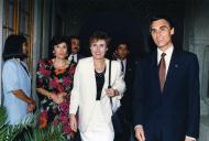 Visita de Édith Cresson a Portugal
