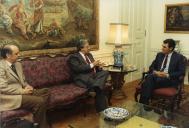 Visita de Mário Covas a Portugal