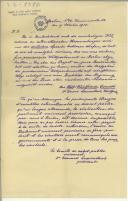 Ofício de Edouard Loewenthal para Teófilo Braga