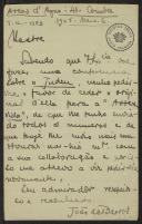 Carta de João de Barros a Teófilo Braga