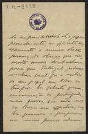 Carta de João de Magalhães Colaço a Teófilo Braga