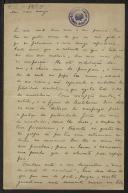 Carta de Joaquim de Araújo a Teófilo Braga