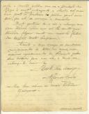 Carta de Afonso Costa para Manuel Teixeira Gomes