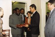 Visita de Jonas Savimbi