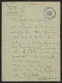 Carta de Pereira a Teófilo Braga
