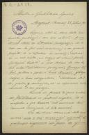 Carta de Pietro Bonetti a Teófilo Braga
