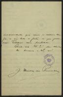 Carta de J. Mendes dos Remédios, do Gabinete do Director da Biblioteca da Universidade de Coimbra, a Teófilo Braga