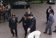 Visita dos membros das delegações do Governo angolano e da UNITA para a paz em Angola
