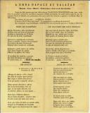 A obra rapace de Salazar
