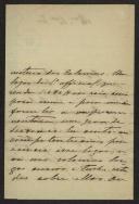 Carta de Mariano Gracias para Teófilo Braga