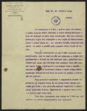 Ofício da Academia dos Estudos Livres para Teófilo Braga 