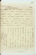 Cópia de carta de Manuel Teixeira Gomes para Pedro de Tovar