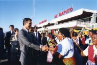 Visita de Aníbal Cavaco Silva a Maputo