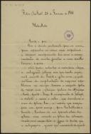 Carta de Martim Béssa para Teófilo Braga