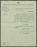 Ofício de Luís Silveira para João de Simas