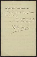 Carta de E. Schwalbach, do gabinete do inspector do Conservatório Real de Lisboa, a Teófilo Braga