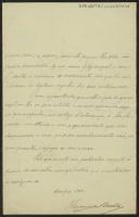 Carta de Tomás Melo a Teófilo Braga