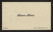 Cartão de visita de Álvaro Neves