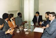 Visita de Jonas Savimbi