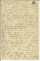Carta de Teófilo Braga para Maria do Carmo Xavier de Barros Leite