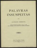 Palavras Insuspeitas