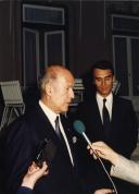 Visita de Giscard d´Estain a Portugal