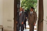 Visita do Presidente indigitado da África do Sul