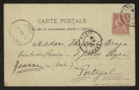 Bilhete-postal para Maria do Carmo Braga