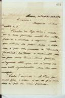 Cópia de carta de Manuel Teixeira Gomes