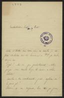 Carta de Lúcio Alberto a Teófilo Braga