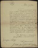 Ofício de Tanilha de (?) para Teófilo Braga