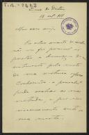 Carta de Cristóvão Aires a Teófilo Braga