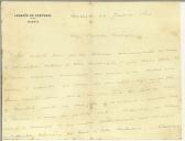 Carta de Vasco de Quevedo para António Bessa Pais