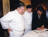 Visita de Aníbal Cavaco Silva a Santiago de Compostela
