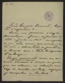 Carta de Simão Cândido Sarmento a Teófilo Braga