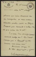 Carta de E. Schwalbach, do gabinete do inspector do Conservatório Real de Lisboa, a Teófilo Braga
