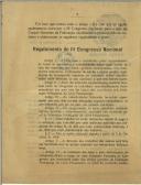 Carta da Federação Portuguesa do Livre Pensamento para Teófilo Braga