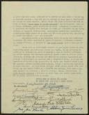 Mensagem de homenagem dos portugueses de Porto Alegre a Óscar Carmona