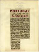 Portugal escolhe hoje o seu Chefe