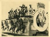 Anexo ao álbum da Viagem Presidencial à África em 1939 - cortejo alegórico - festival nocturno - iluminações em Lourenço Marques